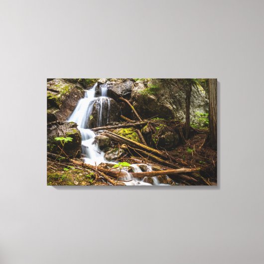 Beautiful Canada Waterfall Leinwand (Vorderseite)