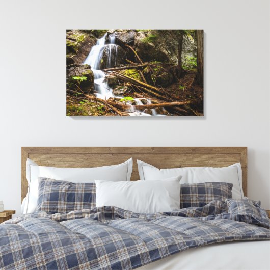 Beautiful Canada Waterfall Leinwand (Insitu (Schlafzimmer))