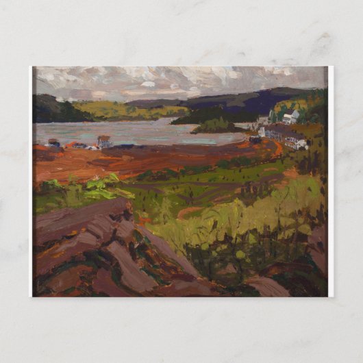 Beautiful Canadian Landscape Tom Thompson Artist Postkarte (Vorderseite)