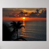 Beautiful Cancun Sunset Poster (Vorne)