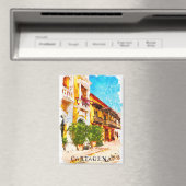 Beautiful Cartagena Kolumbien Caribe Magnet (In Situ (Geschirrspüler))