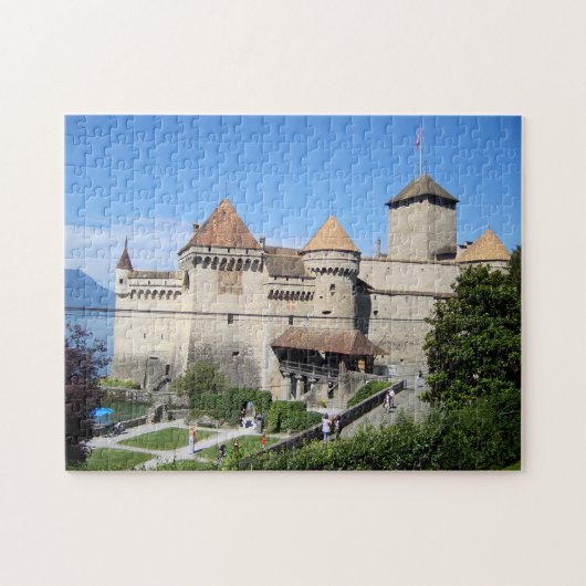 Beautiful Castle Chillon Puzzle (Horizontal)