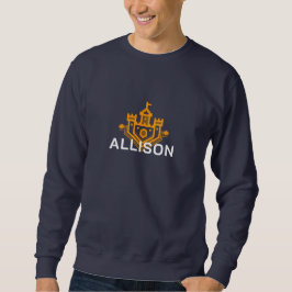 beautiful castle sweatshirt