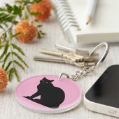 Beautiful Cat Schlüsselanhänger (Vorderseite rechts)