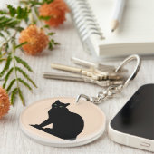 Beautiful Cat Schlüsselanhänger (Vorderseite rechts)