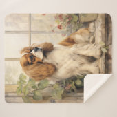 Beautiful Cavalier Spaniel Sherpadecke (Vorderseite (Horizontal))