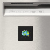 Beautiful Celebrate Earth Day - Environmental - Eu Magnet (In Situ (Geschirrspüler))
