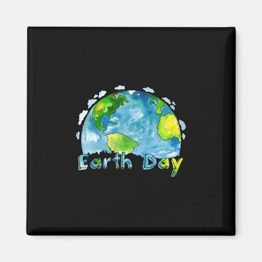 Beautiful Celebrate Earth Day - Environmental - Eu Magnet (Vorne)