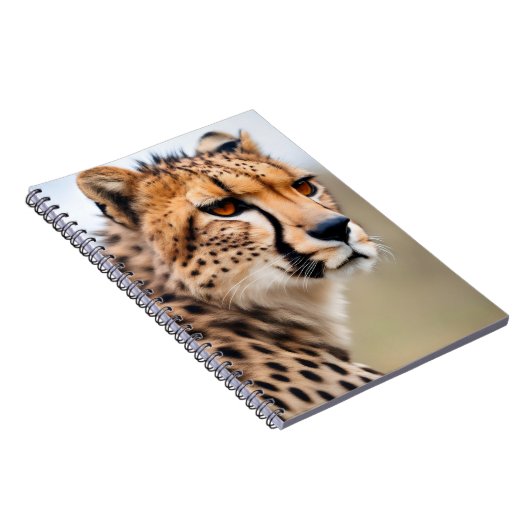Beautiful Cheetah Notizblock (Rechte Seite)