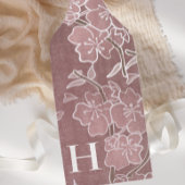 Beautiful Cherry Blossom Custom Monogram Schneidebrett