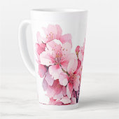 Beautiful Cherry Blossom Latte Tasse Cup (Linke Ecke)