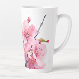 Beautiful Cherry Blossom Latte Tasse Cup