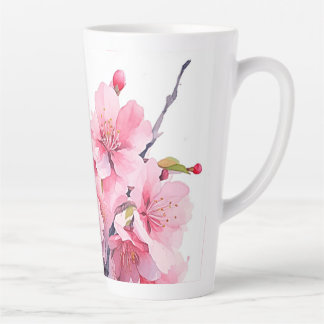 Beautiful Cherry Blossom Latte Tasse Cup