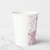 Beautiful Cherry Blossom Mixed Medium Print Pappbecher (Rechts)