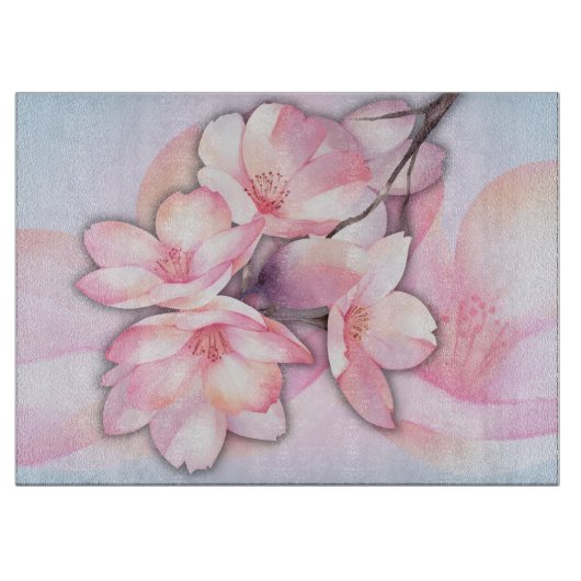 Beautiful Cherry Blossom Schneidebrett (Vorderseite)