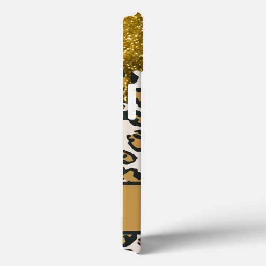 Beautiful Chic Imitate Glitzer Leopard Print Case-Mate iPhone Hülle (Rückseite / Rechts)