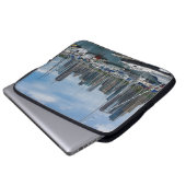 Beautiful Chicago Harbour Laptopschutzhülle (Vorne Knopf)