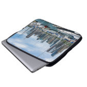 Beautiful Chicago Harbour Laptopschutzhülle (Vorne Knopf)