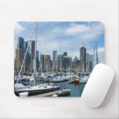 Beautiful Chicago Harbour Mousepad (Mit Mouse)