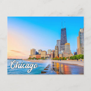Beautiful Chicago, Illinois, Vereinigte Staaten Postkarte