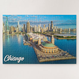 Beautiful Chicago, Illinois, Vereinigte Staaten Puzzle