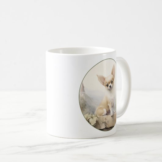 Beautiful Chihuahua Kaffeetasse (VorderseiteRechts)