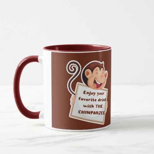 Beautiful Chimpanzee Tasse (Links)