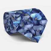 Beautiful Christmas Gift For Boyfriend Calla Lilie Krawatte (Gerollt)