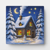 Beautiful Christmas Greeting Fotoplatte (Vorderseite)