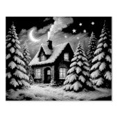 Beautiful Christmas Greeting Gummistempel (Prägung)