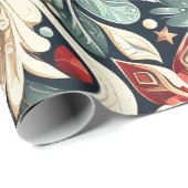 Beautiful Christmas Motifs 4 Geschenkpapier (Rolleneckpunkt)