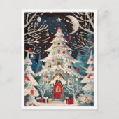 Beautiful Christmas  Postkarte (Vorderseite)
