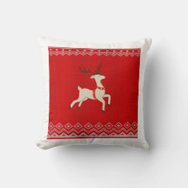 Beautiful Christmas Square Pillow | Festive Holida Kissen