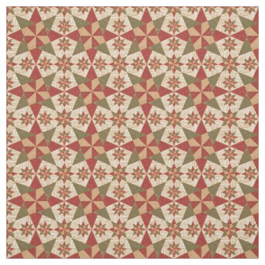 Beautiful Christmas Star Stoff (Muster)