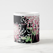 Beautiful Chrysanthemum Fine Japanisch Floral Jumbo-Tasse (Vorderseite)