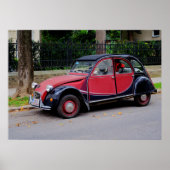 Beautiful Citroen 2CV Charleston Poster (Vorne)