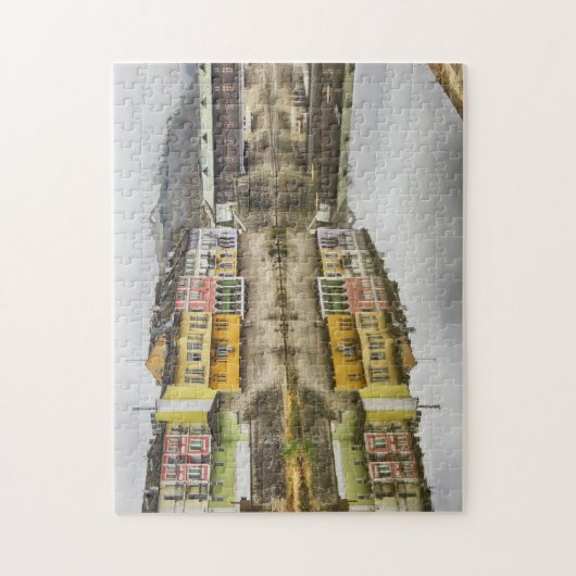 Beautiful Cityscape Bulgarisches Dorf Puzzle (Vertikal)