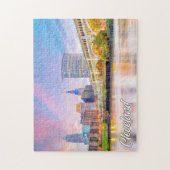 Beautiful Cleveland, Ohio, Vereinigte Staaten Puzzle (Vertikal)