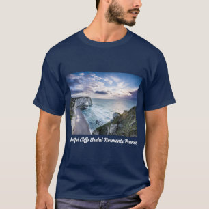 Beautiful Cliffs Etratat Normandie Frankreich T-Shirt