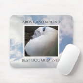 Beautiful Cloudy Sky Best Dog Mama Niedlich Calm B Mousepad (Mit Mouse)