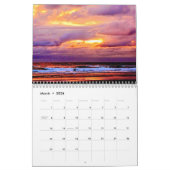 Beautiful Coastal Washington Ocean Sunset Photo Kalender (Mär 2026)