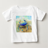 Beautiful Color Crab Baby T - Shirt - Sea (Vorderseite)