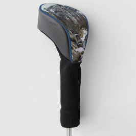 Beautiful Colorado Winter Stream Golf Head Cover Headcover