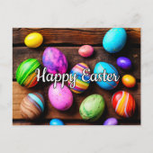 Beautiful Colorful Festive Easter Collage Postkarte (Vorderseite)