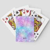 Beautiful Colorful Glittery Background Spielkarten (Rückseite)