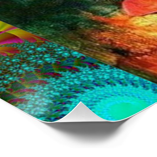 Beautiful Colorful Poster (Ecke)