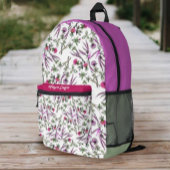 Beautiful Colorful Wildflowers Nature Inspired  Bedruckter Rucksack