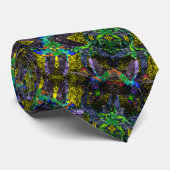 Beautiful Colors Neck Tie - Abstraktes Muster Krawatte (Gerollt)
