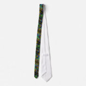 Beautiful Colors Neck Tie - Abstraktes Muster Krawatte (Rückseite)