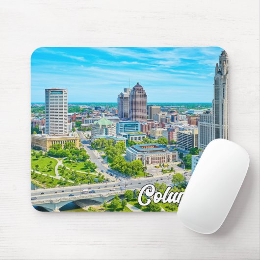 Beautiful Columbus, Ohio, Vereinigte Staaten Mousepad (Mit Mouse)